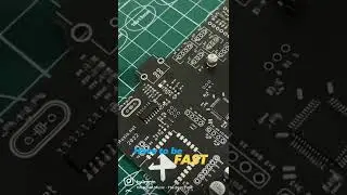 Soldering esp8266 & stm32f103 for laser controller board 
