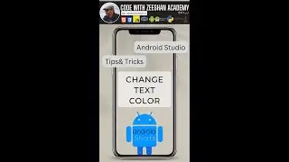 Best to way to Change Text Color in Android Studio 