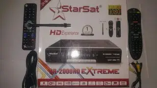 Starsat SR 2000HD Extreme 4K Digital Satellite Receiver  Unboxing Review