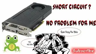 How to FIX Graphic Card Short circuit without spare parts