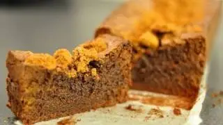 Easy recipe for chocolate speculoos cake by Hervé Cuisine