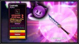 LOSTVAIN IS INSANE! BEST Physical DPS Relic In The GAME! How Good Is Lost Vain On Evolved Escanor?