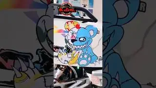 Devil eye on motorcycle |Blazexel 