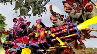 (SKAVEN vs LIZARDMEN) The Prophet & The Warlock - Total War WARHAMMER 2 Cinematic Battle Machinima