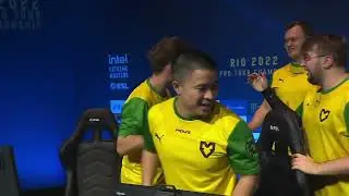 Эмоции Mouz после победы над Liquid(IEM Rio Major 2022)