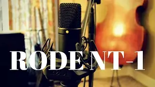 RODE NT-1 Demo (Double Bass)