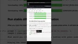 Using Stable Diffusion on a CPU w/ Anaconda