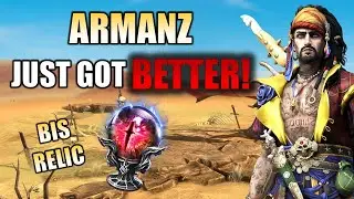 NEW RELIC MAKES ARMANZ OP! ARMANZ BIS RELIC! RAID SHADOW LEGENDS