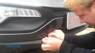 Защита радиатора для KIA SPORTAGE 3 с 2010г.в. - strelka11.ru