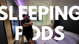Most Strange place to sleep? - Sleeping POD at Gadwick International Airport?