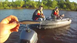 РЫБАЛКА на р  Плюсса с братьями Хазовами