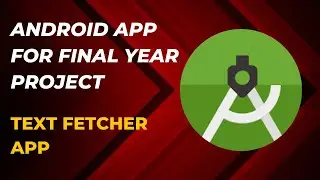Android App for Final Year Project | Android Studio | Firebase | Source Code