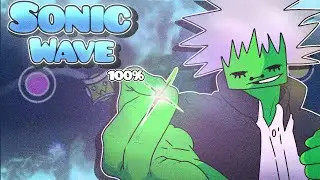 !!! SONIC WAVE 100% EN LA TELEVISIÓN ✨👀 (Extreme Demon) #CarlosGDOUT | GEOMETRY DASH !!!