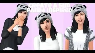 The Sims 3 : Create A Sim - Animal Inspired : Panda - COLLAB