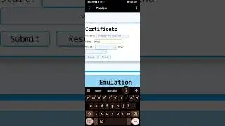 certificate generate onfill details using html css js 