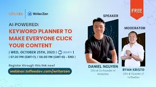 [Webinar] AI-Powered: Keyword Planner to Make Everyone Click Your Content