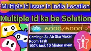 Gamingo - Multiple id solution | Starmaker Gamingo| Starmaker big loot gifts | Starmaker room task
