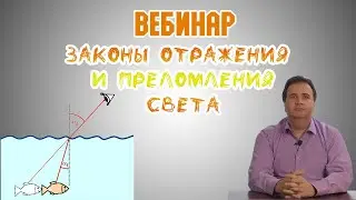 Вебинар на тему ''Законы отражения и преломления света при решении задач части С ЕГЭ по физике''