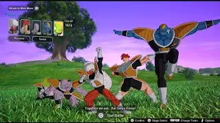 THE GINYU FORCE!! Sparking Zero BP Battle Team