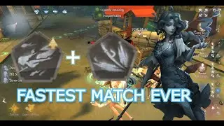 MY FASTEST RANK GAME EVER | IDENTITY V