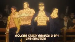 Golden Kamuy Season 3 Ep 1 Live Reaction