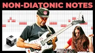 Non-Diatonic Notes - Music Theory from Tom Morello & Bassnectar 