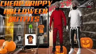 DRIPPY OUTFITS ON NBA 2K21!!! *HALLOWEEN CLOTHES*