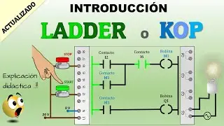 INTRODUCTION TO LADDER LANGUAGE or KOP | LADDER LOGIC DIAGRAM
