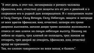 Защита Воина.