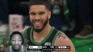 Bucks vs Celtics Highlights Reaction | Tatum Mvp?