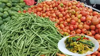 Belanja Sayuran Di Pasar Traditional Labuan Bajo - Masak Sayur Kesukaan Penduduk Setempat..