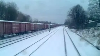 ст. Сигулда зимой