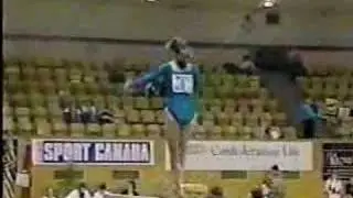 1991 gymnastics Jackie Bender balance beam