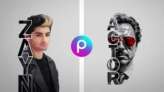 Creative Name-Text Photo Edit in PicsArt mobile | PicsArt mobile photo editing Tutorial