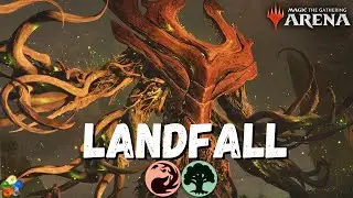 UNDEFEATED ASHAYA LANDFALL DECK IN MTGA 2022 STANDARD!!