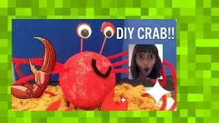 DIY Mr. Little Crabby!! | MAKE A LITTLE CRAB! | Tuesday's with Sony!