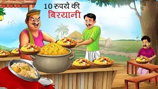 10 रुपये की बिरयानी | 10 RUPAY KI BIRYANI | HINDI KAHANIYA | HINDI STORIES