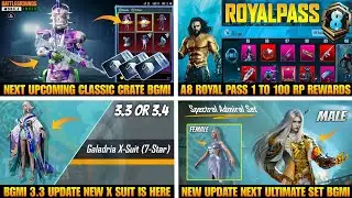 Next Classic Crate Bgmi | A8 Royal Pass Bgmi | New X Suit Bgmi | Next Ultimate Set | Bgmi New Update