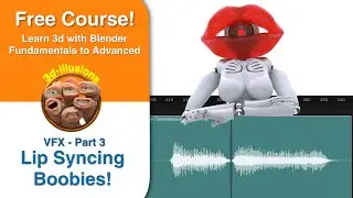 Lip Syncing Boobies!  (VFX - Part 3)