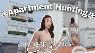APARTMENT HUNTING!! | THE SIMS 4 VLOG