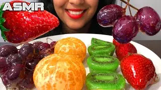 ASMR CANDIED FRUIT TANGHULU | CRACKING TANGHULU ASMR SOUNDS | CANDIED FRUITS ASMR (No Talking)