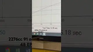 2276cc vw aircooled engine dyno at Jimenez Racing dyno 