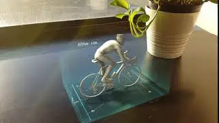 3D Bicycle Hologram [Aftereffects + 3ds Max + Element 3D]