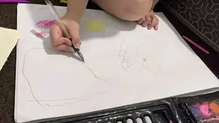Belajar  Menggambar anak anak