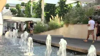 Habima Square, the cultural hub of Tel Aviv