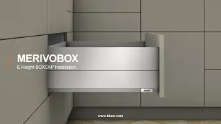 How to install Blum’s MERIVOBOX BOXCAP