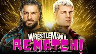 REMATCH - Cody Rhodes VS Roman Reigns - NOAH VS DAD  - WWE 2K23 PS5