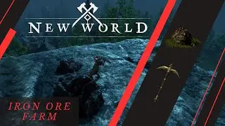 New World 🌎 | The BEST farm route for iron ore in 2023? | First time