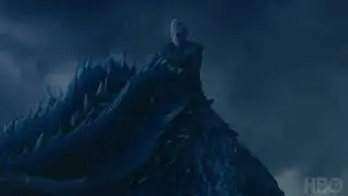 Game of Thrones Season 7 Finale - Night King Rides Dragon And Brings Down The Wall