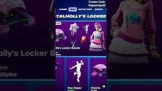 CRYSTALMOLLY’S LOCKER BUNDLE IS HERE! #fortnite #gaming #viralvideo #fortniteclips #shorts